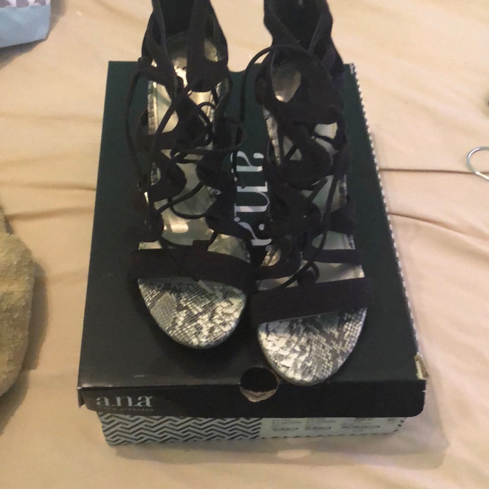 Black heels